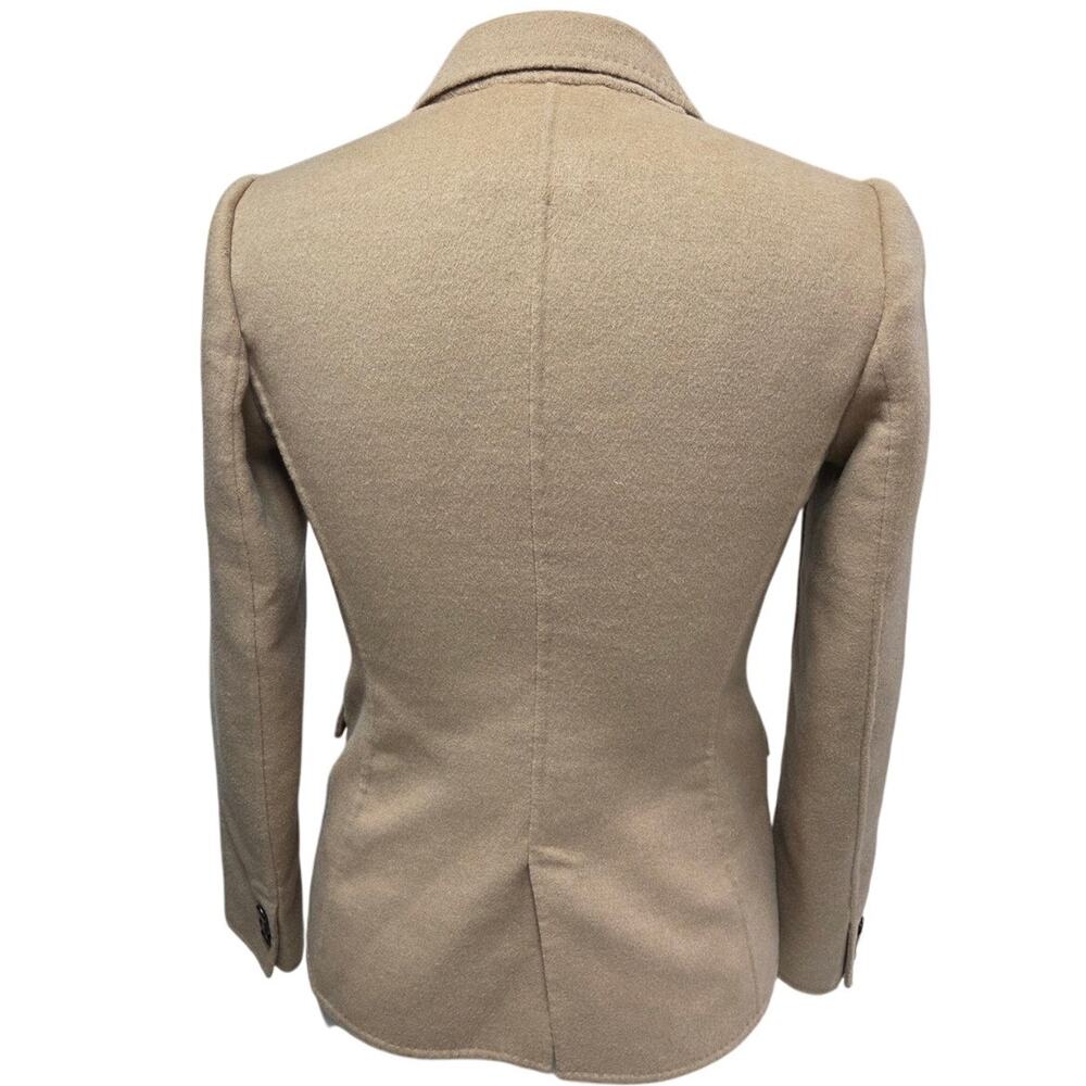 Massimo Dutti Camel Tan Single Button Blazer - image 4